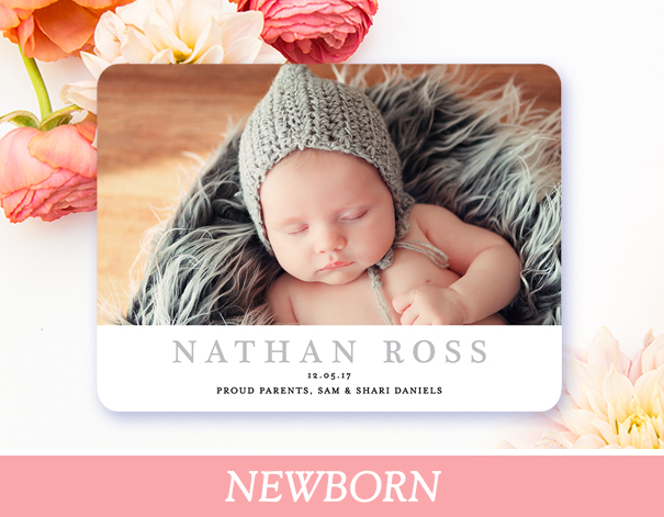 Birth Announcement Cards and Magnets