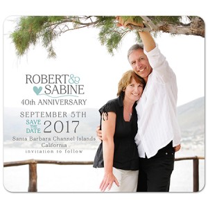 Wedding Anniversary Save the Date Magnet