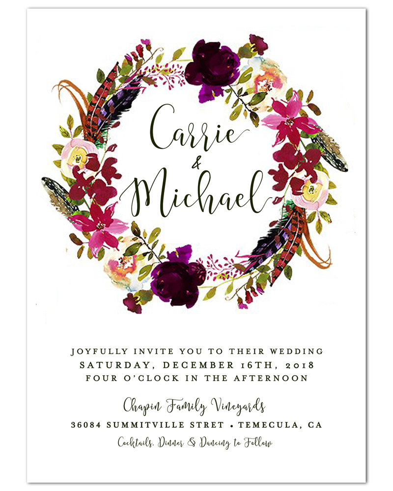 Wedding Invitation 